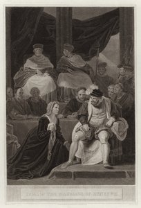 Het proces van het huwelijk van Hendrik VIII