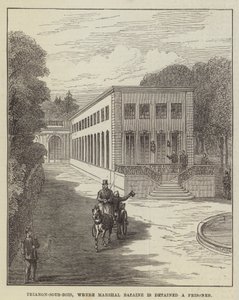 Trianon-sous-Bois, waar maarschalk Bazaine gevangen wordt gehouden door English School