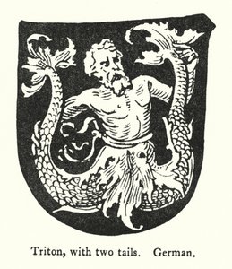 Triton, met twee staarten, Duits door English School