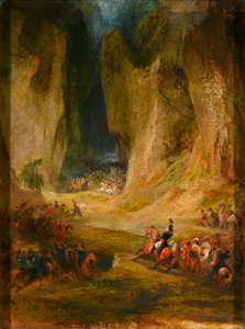 Trukkee, 28 februari 1845, een incident tijdens Sir Charles Napiers Hill campagne in Baluchistan door English School