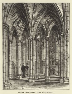 Truro Kathedraal, de doopkapel door English School