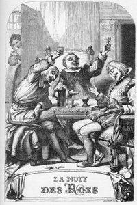 Driekoningenavond, of wat je wilt - Illustratie in 