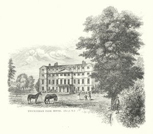 Twickenham Park House (gravure) door English School