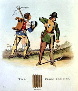 Twee kruisboogschutters