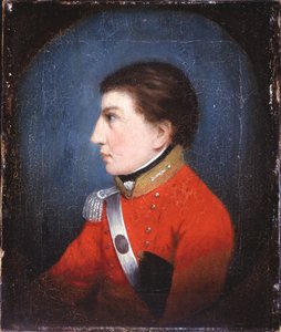 Niet-geïdentificeerde infanterieofficier, ca.1800 door English School