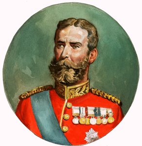 Ongeïdentificeerd portret van een veel gedecoreerde man