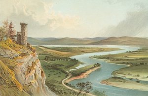 Vallei van de Tay - Vanaf Kinnoul Hill door English School