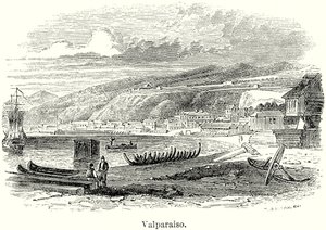 Valparaiso (gravure) door English School
