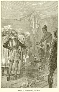 Vasco da Gama bezoekt de koning door English School