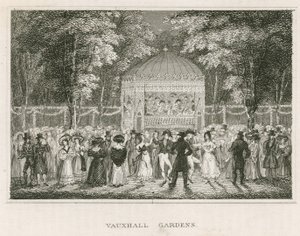 Vauxhall Gardens, Londen door English School