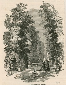 Vauxhall Gardens, Londen: De Italiaanse wandeling door English School