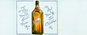 Zeer Oude Highland Whisky Fles door English School