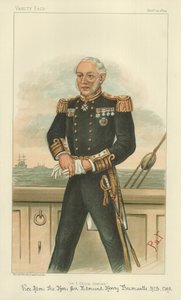 Vice-admiraal De Hon Sir Edmund Robert Freemantle door English School