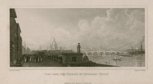 Uitzicht vanaf het terras van Somerset House