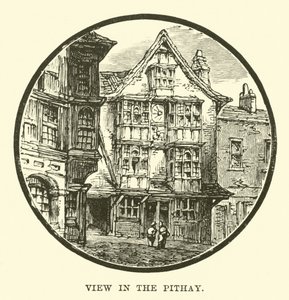 Uitzicht in de Pithay