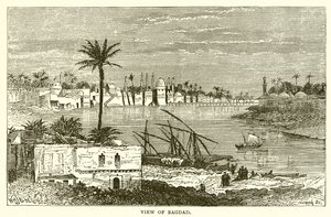 Uitzicht op Bagdad
