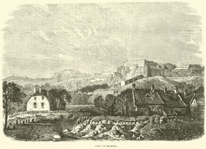 Uitzicht op Belfort, oktober 1870 door English School