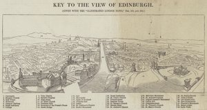 Uitzicht op Edinburgh door English School