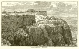 Uitzicht op Magdala, Abessinië door English School