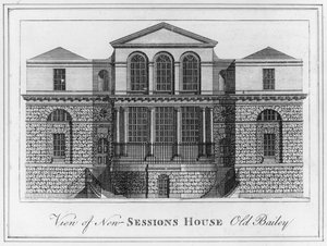 Uitzicht op New Sessions House Old Bailey