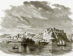 Uitzicht op Sallee en Rabat door English School