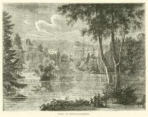 Uitzicht op Wilhelmshohe, september 1870 door English School