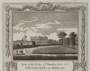 Uitzicht op het Hertog van Chandos Zetel