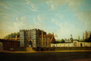 Uitzicht op het Poorthuis, St. Osyth