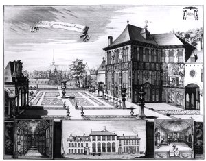 Uitzicht op het Hilwerue Huis van Peter Paul Rubens, 1692