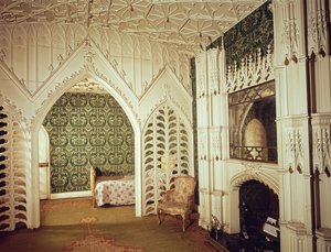 Uitzicht op de Holbein-kamer