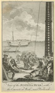 Uitzicht op de Justitia Hulk