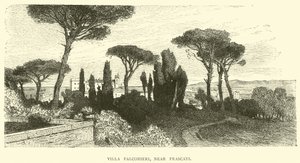 Villa Falconieri, nabij Frascati