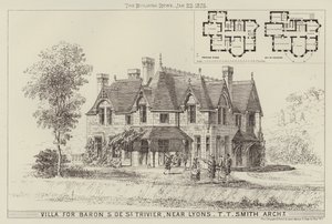 Villa voor Baron S de St Trivier, nabij Lyon