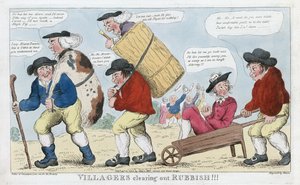 Dorpelingen Ruimen Rommel Op!!!, pub. 1800