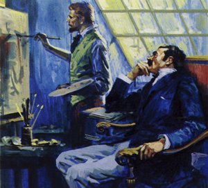 Vincent Van Gogh woonde met zijn broer in een studio in Montmartre door English School