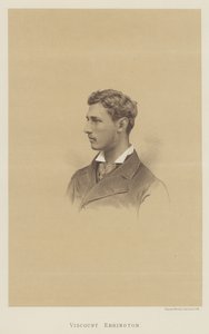 Burggraaf Ebrington (litho) door English School