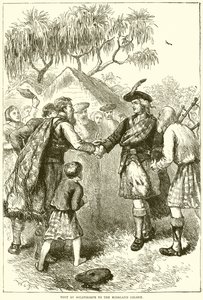 Bezoek van Oglethorpe aan de Hooglandkolonie