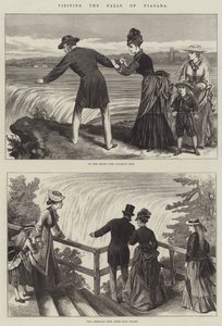 Bezoek aan de Niagara-watervallen door English School