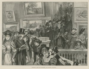 Bezoekers van de leencollectie door English School