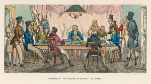 Aanbidders van de Godin van de Kans, St. James door English School