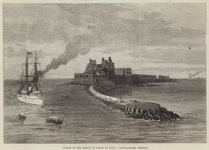 Reis van de prins van Wales naar India, Castellamare, Brindisi door English School