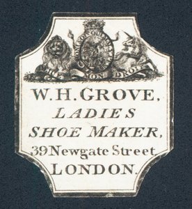 W H Grove, dames schoenmaker