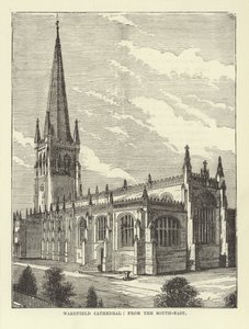 Wakefield-kathedraal, vanuit het zuidoosten door English School