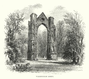 Walsingham Abbey door English School