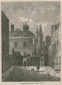Warwick House, Londen, rond 1810 door English School
