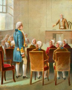 Washington gekozen als opperbevelhebber door English School