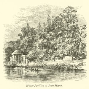 Waterpaviljoen bij Syon Huis door English School