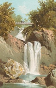 Waterval bij Inversnaid - Loch Lomond door English School