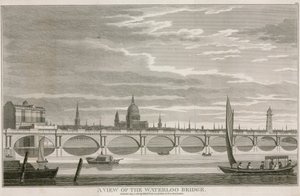 Waterloo Brug, Londen door English School