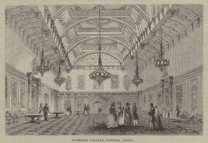 Waterloo Galerij, Windsor Kasteel door English School